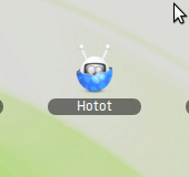 Icono de inicio de Hotot